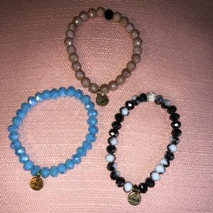 Set of 3 Ermish bracelets!!:)